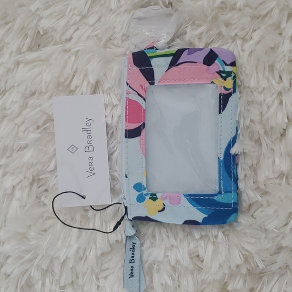 Vera Bradley Zip ID Case Marian Floral - Picture 6 of 6